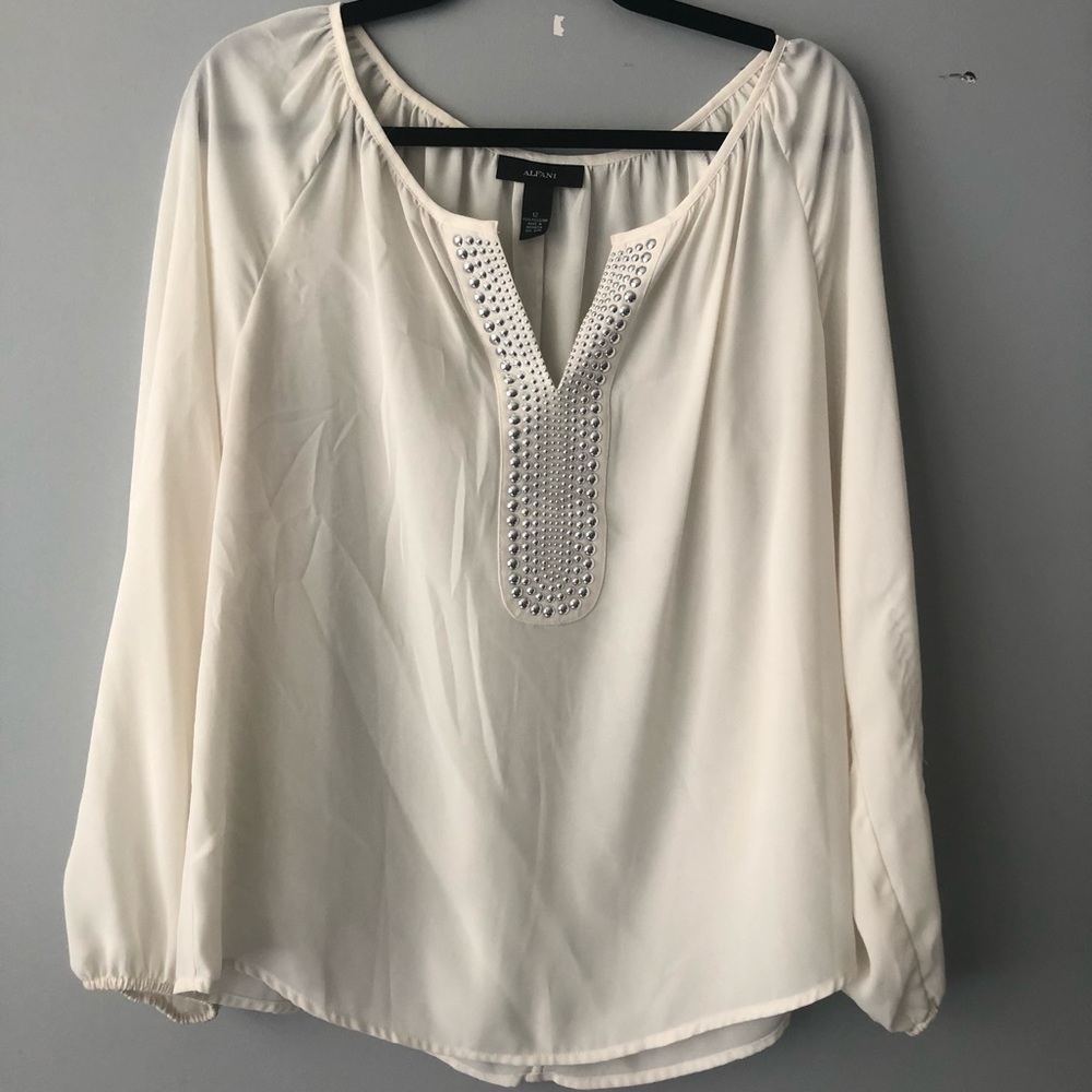 Alfani Evening Peasant Blouse